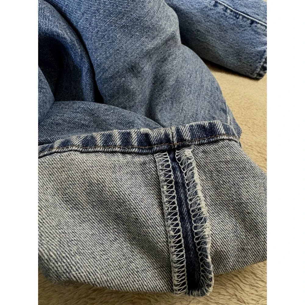Levi 501 Jeans Mens Size 36x30 Blue Denim 100%Cotton Straight Button Fly Mexico